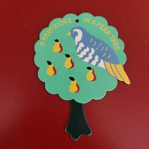 AVON The Twelve Days of Christmas Tree Ornament A Partridge in a Pear Tree